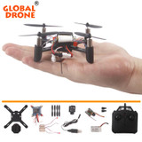 Global Drone DIY Assembly RC Drone 2.4G 4CH 6-Axis Gyro RC Helicopter Quadcopter with WIFI FPV Camera Education Toy Gift For Kid