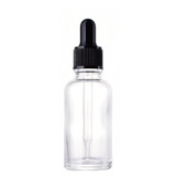 Glass Bottle With Pure Dropper Perfume Sample Tubes For Essential Oil Liquid Reagent Pipette Refillable Bottle Empty 30ml