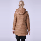 Gizmosy! Female Warm Winter Jacket Women Down Coat Thin 90% White Duck Down Parka Ultra-light Long Down Jacket Outwear BN011