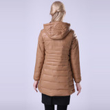 Gizmosy! Female Warm Winter Jacket Women Down Coat Thin 90% White Duck Down Parka Ultra-light Long Down Jacket Outwear BN011
