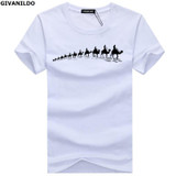 Givanildo Men T-Shirt Plus Size Clothes Camel Brand Printed Short Sleeve Shirts High Quality 5XL T Shirt Casual Cotton BY009
