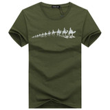 Givanildo Men T-Shirt Plus Size Clothes Camel Brand Printed Short Sleeve Shirts High Quality 5XL T Shirt Casual Cotton BY009