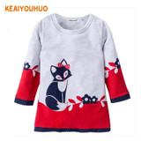 Girls Winter Dress Casual Girls Long-Sleeve Dress Kids O-neck Dresses for Girls Dress 2018 New Spring Girl Clothes