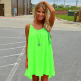 2018 Summer Style Women Clothing Beach Dress Fluorescence Female Summer Dress Chiffon Voile Women Dress Plus Size
