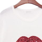2018 Summer Style Tops Tees Women's T Shirt Women T-Shirt Lips Printed Tshirt Woman Clothes camisetas femininas 2018 Summer Style Tops Tees Women's T Shirt Women T-Shirt Lips Printed Tshirt Woman Clothes camisetas femininas