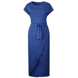 2018 Summer Short Sleeve Bodycon Party Dress Plus Size Sexy Women Long Maxi Boho Dress Elegant Female Korean Style Midi Dress