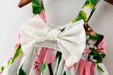 2018 Summer Sleeveless Baby Girl Dress Printed Bowknot Infant Princess Dress Newborn Baby Girl Dresses Toddler Clothing