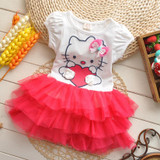 2018 summer new Korean baby girls princess dress girl's fashion dress,free shipping