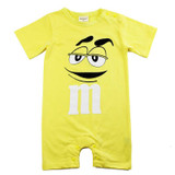 2018 Summer Newborn Baby Boy Girl Rompers Short Sleeve Cotton Jumpsuit Cartoon Printed Baby Costume Infant Clothes