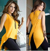 2018 Summer New Fashion T Shirt Women Back Cross Sexy Lady Sleeveless O-neck Slim Dovetail T-shirt Plus Size Long White Tops