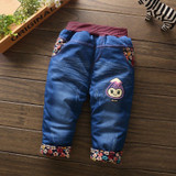 2017 baby jeans pants denim blue spring&amp;autumn kids baby boys jeans trousers fashion casual Trousers kids cartoon infant jeans