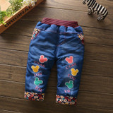 2017 baby jeans pants denim blue spring&amp;autumn kids baby boys jeans trousers fashion casual Trousers kids cartoon infant jeans