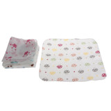 2017 Baby Infant Towel 28*28cm Muslin Towel Handkerchiefs Two Layers Wipe Towel 10pcs APR12_30