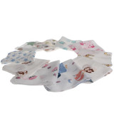 2017 Baby Infant Towel 28*28cm Muslin Towel Handkerchiefs Two Layers Wipe Towel 10pcs APR12_30