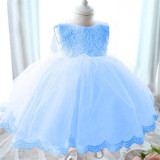 2017 baby girls christening dress princess tutu wedding baby girls lace dress toddler kids dresses for girls vestidos infantis