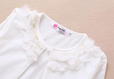 2017 Baby Girls Cardigan Sweater Flowers Long Sleeve Pink Baby Girl Jacket For 1 &amp; 2 Year Old Toddler Baby Clothes AKC165010