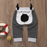 2017 Baby Girls Boys Pants Cotton Harem Pants Cartoon Monster Toddler Baby Bottoms Harem Trousers