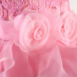 2017 Baby Girl Formal Wear Dress Children Kids Prom Red Dresses For Girls Clothes Flower Girl Party Dress Wedding Ball Gown