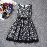 2017 Baby Girl Floral Lace Princess Tutu Dress Wedding Christening Gown Dress Girls Clothes For Kids Party Wear Meninas Vestidos