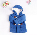 2017 Baby Boys Jacket For Girls Winter Clothes Autumn New Outerwear Boys Coat Children Clothing Hooded Kids Duffle Coat For Boys