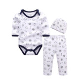 2017 Baby Boy Girls Clothes Set Cotton Roupa Infantil Long Sleeve Baby Clothes and Pants Newborn Baby Clothing Sets
