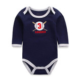 2017 Baby Bodysuits 3pcs/lot Clothing Cotton Body Baby Girl Boy Clothes Long Sleeve Cartoon Print Bodysuit Newborn Baby Overalls