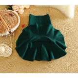 2017 Autumn&amp;Winter Womens Midi Fish Tail Skirt Fashion Knit Package Hip Midi Skirt Ladies High Waist Flounced Skirts Faldas Saia