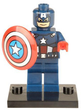Single Sale Super Heroes Captain America (Age of Ultron Version) Bricks Collection Building Blocks Best Children Gift Toys KF296