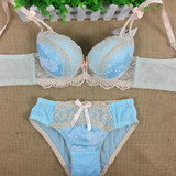 DeRuiLaDy Underwear Underwear Vs Women Bra Set Sexy Luxury Lingerie Suit Women Intimates Embroidery Push Up Lace Bra Panty Set