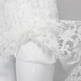 DeRuiLaDy Summer Fashion Women Sexy Dress Boho Casual Mini Bodycon Dresses Women White Sexy Lace Beach Maxi Dress vestidos