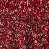DeRuiLaDy 2017 Boho Style Women Summer Dress Off shoulder floral Print High Waist Dresses Beach Casual Vintage Dress vestidos