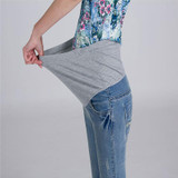 Denim Maternity Jeans Plus size Elastic waist Long Trousers pants for Pregnant women Pregnancy clothes Pregnant Pants Denim Maternity Jeans Plus size Elastic waist Long Trousers pants for Pregnant women Pregnancy clothes Pregnant Pants