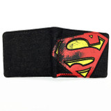 Free Shipping Anime Comics The Superman Wallet Anime Cartoon Purse for Young Card Holder Wallets With Tag Dollar Price