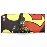 Free Shipping Anime Comics The Superman Wallet Anime Cartoon Purse for Young Card Holder Wallets With Tag Dollar Price