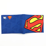 Free Shipping Anime Comics The Superman Wallet Anime Cartoon Purse for Young Card Holder Wallets With Tag Dollar Price