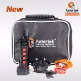 Free shipping Aetertek Dog Shock Collar AT-919C-1 Rechargeable Remote Control Dog Training Collar 1000M Range with LCD Display