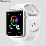 free shipping A1 WristWatch Bluetooth Smart Watch Sport Pedometer With SIM Camera Smartwatch For Android Smartphone Russia T15