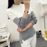 2018 Autumn Winter High Elastic Turtleneck Women Sweaters And Pullovers Female Tricot Knitted Sweater Jumper Pull Femme