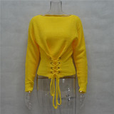 2018 Autumn Winter Casual Pullover Knitted Sweater Women Tops Shirt Women Sweaters Pullovers 5 Colors WG09