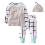 2018 Autumn style Infant Clothing Baby Boy Clothes Cotton Long sleeve 3Pcs/Suit Newborn Toddler Outfits Baby Boy Clothing Set