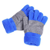 Autumn Winter Kids Gloves Boys Girls Mittens Thick Warm Cashmere Student Five Fingers Gloves
