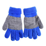 Autumn Winter Kids Gloves Boys Girls Mittens Thick Warm Cashmere Student Five Fingers Gloves