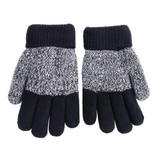 Autumn Winter Kids Gloves Boys Girls Mittens Thick Warm Cashmere Student Five Fingers Gloves