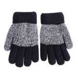 Autumn Winter Kids Gloves Boys Girls Mittens Thick Warm Cashmere Student Five Fingers Gloves