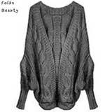 Autumn Winter Knitted Cardigans Coat Women 2015 Fashion Long Sleeve Batwing Poncho Sweater Beautiful Womans Crochet Cardigan Autumn Winter Knitted Cardigans Coat Women 2015 Fashion Long Sleeve Batwing Poncho Sweater Beautiful Womans Crochet Cardigan