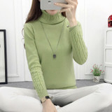 Autumn Winter Fashion Women Sweaters Turtleneck Sweater Women Tops Twisted Thickening Slim Solid Color Pullover Sweater AC283 Autumn Winter Fashion Women Sweaters Turtleneck Sweater Women Tops Twisted Thickening Slim Solid Color Pullover Sweater AC283