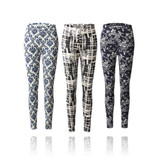 2018 Hot Sale High Elastic Women Leggings Printing Trousers Fitness Legging Slim High Waist Casual Women Pants