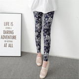 2018 Hot Sale High Elastic Women Leggings Printing Trousers Fitness Legging Slim High Waist Casual Women Pants