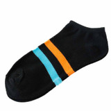 2018 Hot sale 1Pair Unisex Comfortable Stripe Cotton Sock Slippers Short Ankle Socks drop shipping 4.27