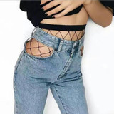 2018 Hollow Out Sexy Pantyhose Black Women Tights Stocking Fishnet Stockings Club Party Hosiery Calcetines Female Mesh Collant
